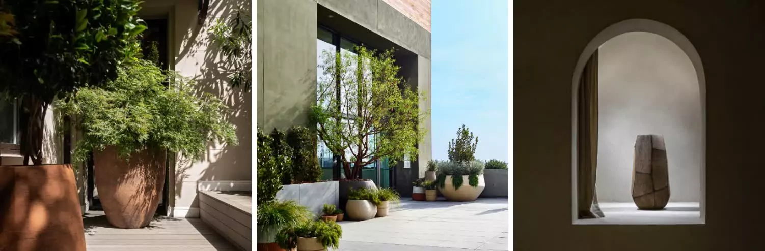 Atelier Vierkant - rzeźbiarskie donice, które definiują przestrzeń