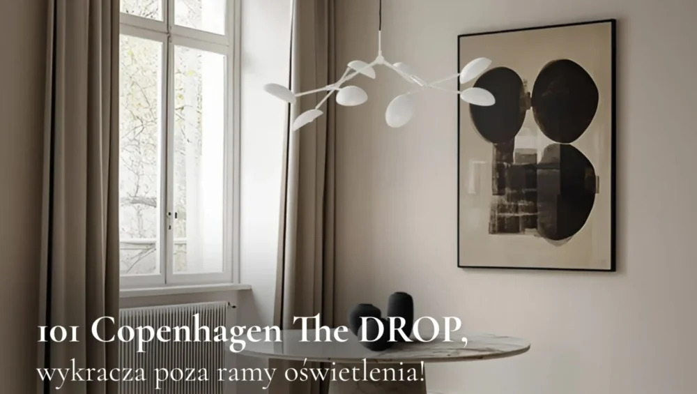 Nowość – 101CPH The Drop Chandelier w białym wykończeniu!